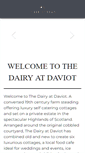 Mobile Screenshot of dairyatdaviot.co.uk